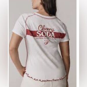 Anthropologie by Pilcro Rolled Sleeve Raglan Tee, washed never worn